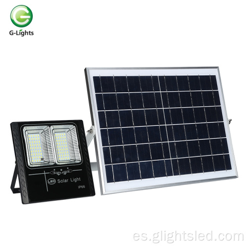 ABS impermeable 50w 200w 300w led lámpara de inundación solar